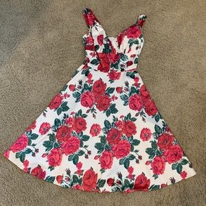 Tatyana Vintage Floral Dress - XS